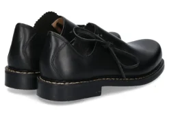 Herren Haferl Original Original Haferl Trachtenschnürer LUDWIG RINDLEDER SCHWARZ (44)