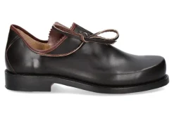 Herren Haferl Original Original Haferl Trachtenschnürer FRANZ KALBSLEDER BRAUN (45)