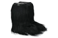 Damen Oscar Sport Damen-Fellstiefel CAPRA NERO