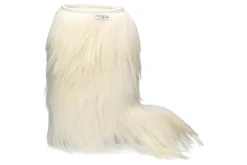 Damen Oscar Sport Damen-Fellstiefel CAPRA BIANCO