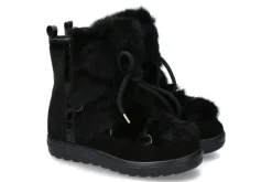 Damen Oscar Sport Fellstiefel ANET-SHORT- nero/ schwarz