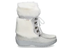 Damen Oscar Sport Fellstiefel BENNY- bianco/ weiss