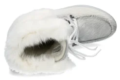 Damen Oscar Sport Fellstiefel BENNY- bianco/ weiss