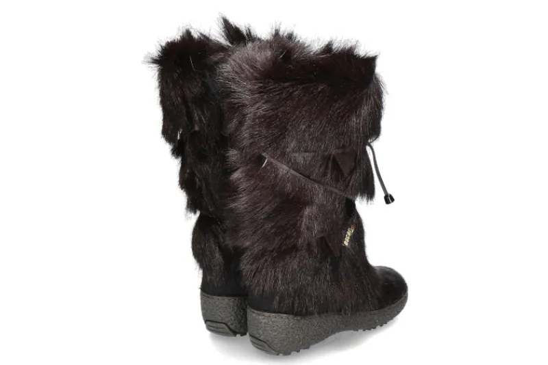 Damen Oscar Sport Fellstiefel GIADA BRAUN