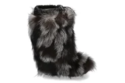 Damen Oscar Sport Fellstiefel PENELOPE NERO-SILVER