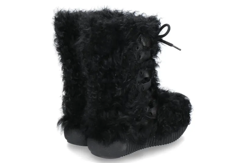 Damen Oscar Sport Fellstiefel ROSITA NERO