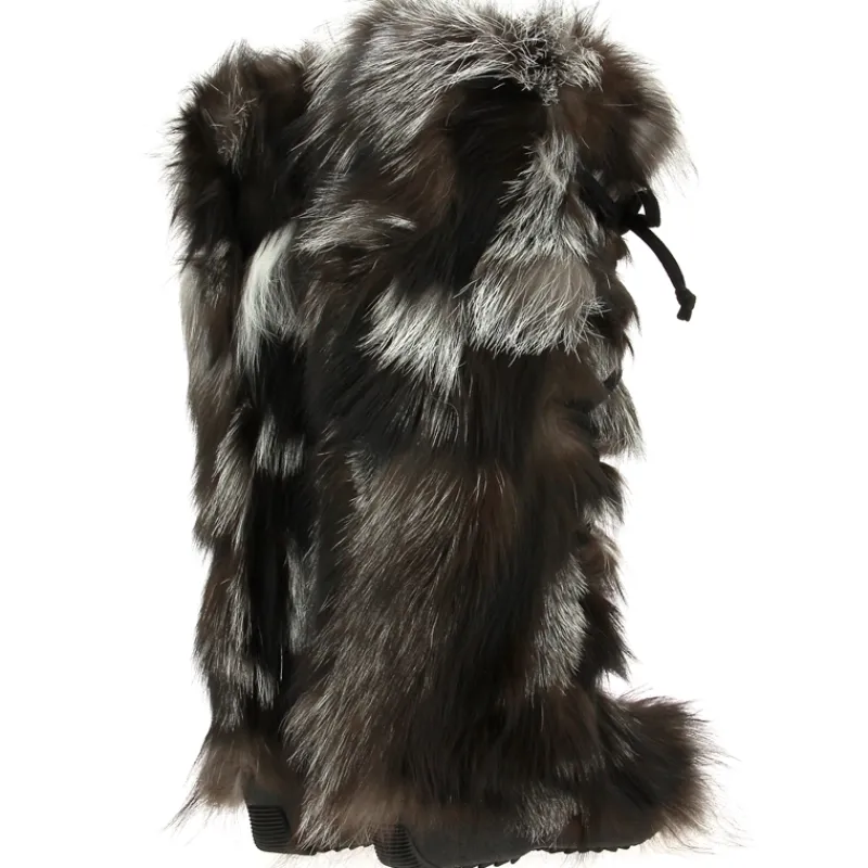 Damen Oscar Sport Fellstiefel STAR SILVER NEW