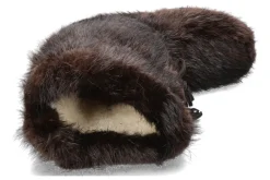 Herren Oscar Sport Herren- Fellstiefel CASTORO BIEBER- moro/ dunkelbraun