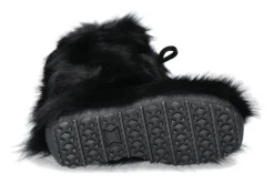 Herren Oscar Sport Herren-Fellstiefel BAFFY VOLPE- nero/ schwarz