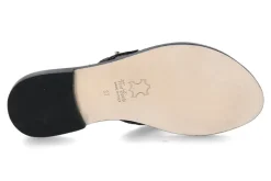 Damen Paola Fiorenza Pantolette PELLE STAMPO COBRA nero snake gold