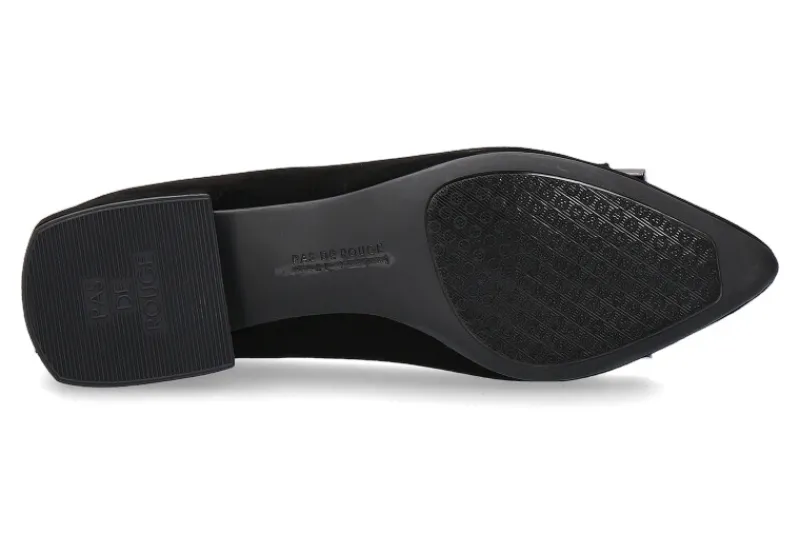 Damen Pas de rouge Ballerina JANET -nero