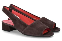 Damen Pas de rouge Sandale CAMOSCIO MORO (38½)