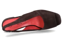 Damen Pas de rouge Sandale CAMOSCIO MORO (38½)