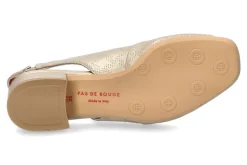 Damen Pas de rouge Sandale LIQUID PLATINO (38½)