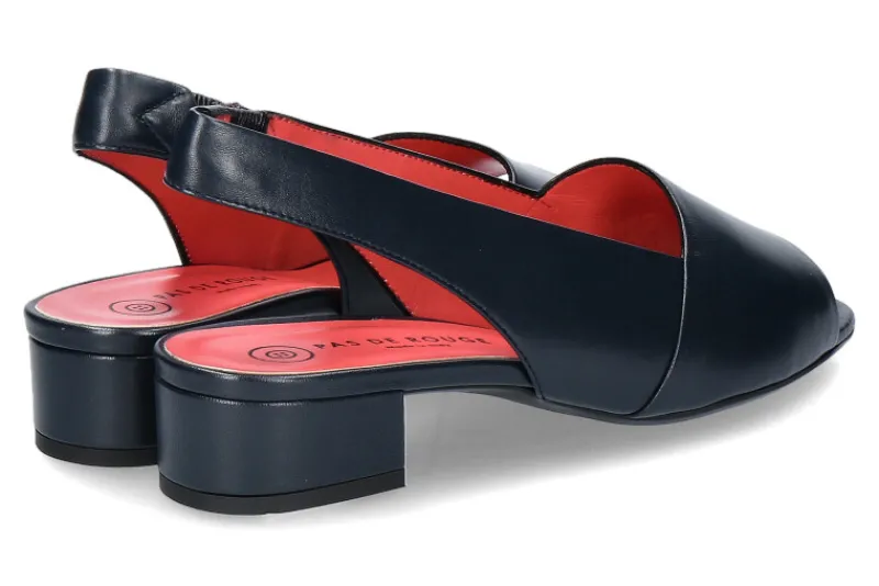 Damen Pas de rouge Sandale NAPPA BLU (38)