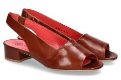 Damen Pas de rouge Sandale PARMA MARRONE (38)