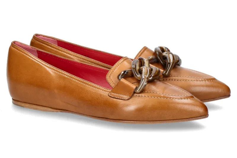 Damen Pas de rouge Slipper ELK DI GLOVE CUOIO