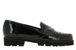 Damen Pas de rouge Slipper MARTA LACK NERO (39)