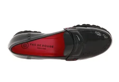 Damen Pas de rouge Slipper MARTA LACK NERO (39)