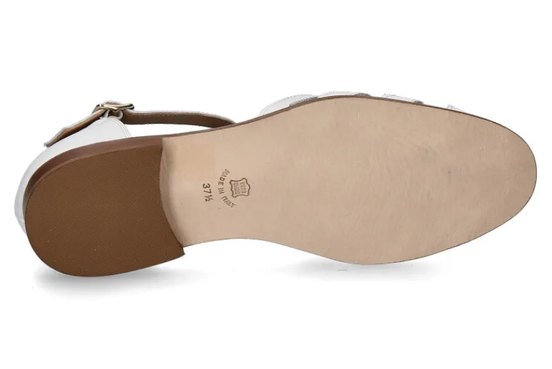 Damen Pascucci Römersandale RANCH soft weiss