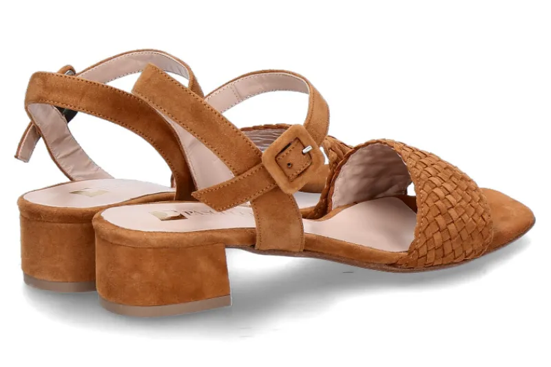 Damen Pascucci Sandale CAMOSCIO BRANDY/braun