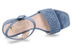 Damen Pascucci Sandale CAMOSCIO Jeans/blau