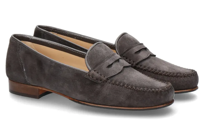 Damen Pascucci Slipper CAMOSCIO CAMOSCIO FANGO