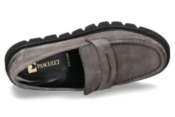 Damen Pascucci Slipper CAMOSCIO 1294 IDA - grau