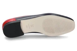 Damen Pascucci Slipper NAPPA blau/weiss/rot