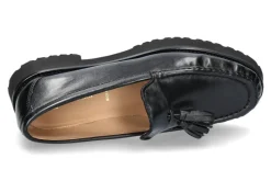 Damen Pascucci Slipper NAPPA MARY- nero/schwarz