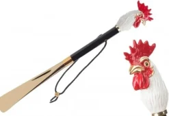 Damen Pasotti Schuhanzieher ROOSTER GOLD