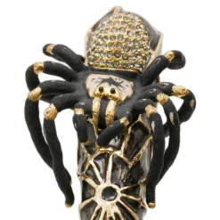 Damen Pasotti Schuhanzieher SPIDER GOLD SWAROVSKI