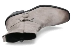 Damen Paul Green Biker- Boots SOFT SUEDE- stone/ grau