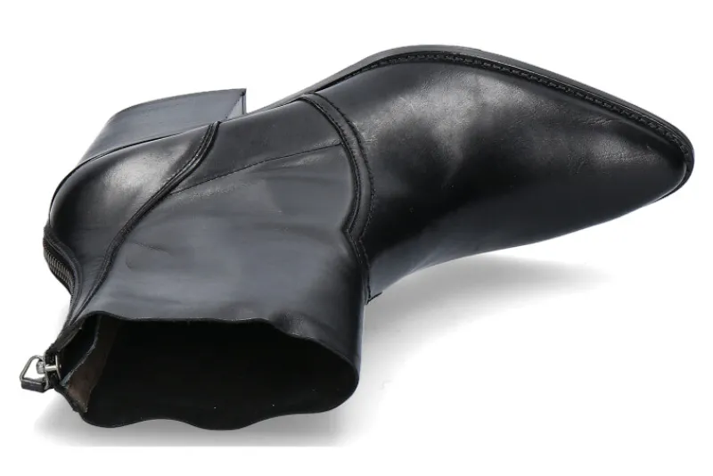 Damen Paul Green Boots CLASSIC CALF- schwarz