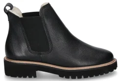 Damen Paul Green Chelsea Boots gefüttert MAJOR CALF- black/ schwarz