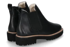 Damen Paul Green Chelsea Boots gefüttert MAJOR CALF- black/ schwarz