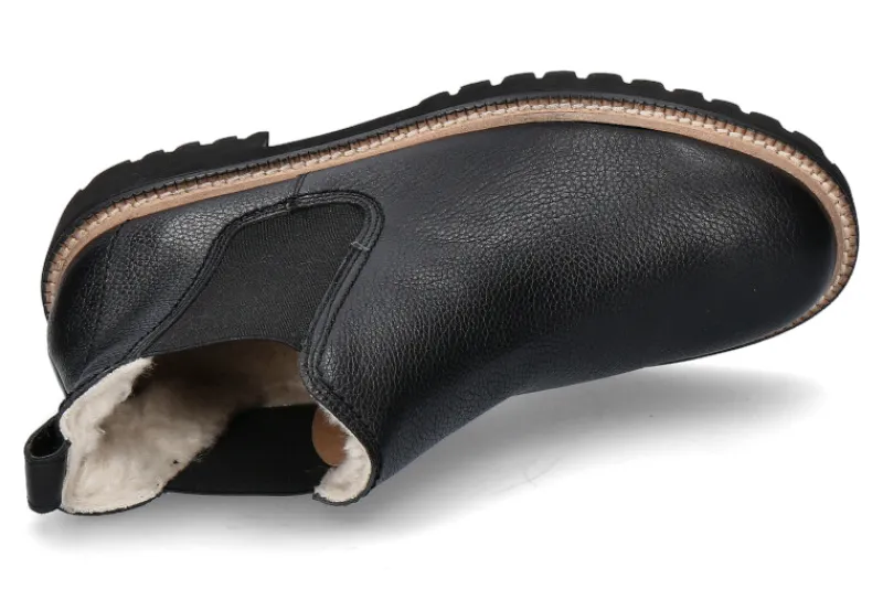 Damen Paul Green Chelsea Boots gefüttert MAJOR CALF- black/ schwarz