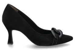 Damen Paul Green Pumps SAMTZIEGE SCHWARZ