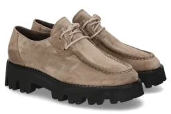 Damen Paul Green Schnürschuh SOFT SUEDE- antelope