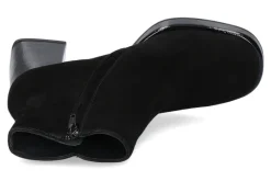 Damen Paul Green Stiefelette SAMTZIEGE KNAUTSCHLACK- schwarz