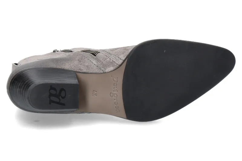 Damen Paul Green Western- Bootie SOFT SUEDE- titan grau