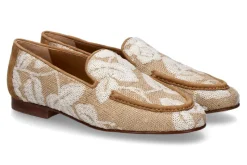 Damen Pedro Miralles Loafer FLORESA- texas beige white