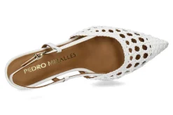Damen Pedro Miralles Slingpumps TRENZADO- blanco/weiss