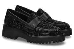 Damen Pedro Miralles Slipper SETA MONTANA NEGRO