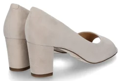 Damen Peter Kaiser Peep-Toe SUEDE SAND- beige