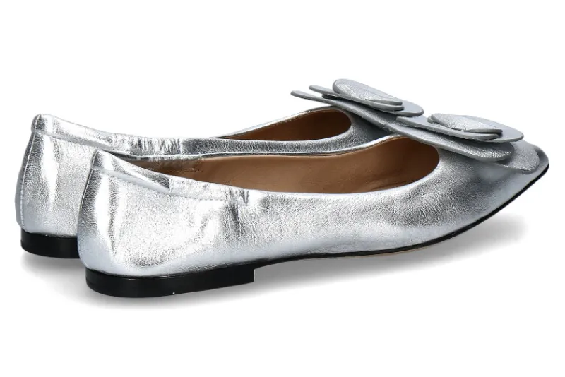 Damen Pomme D'Or Pomme d' Or Ballerina INGRID LAMINATO- agrento/silber