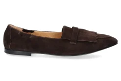 Damen Pomme D'Or Pomme d' Or Slipper GRACE CAMOSCIO CHOCOLATE