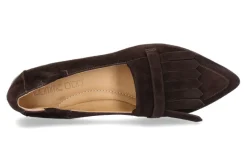 Damen Pomme D'Or Pomme d' Or Slipper GRACE CAMOSCIO CHOCOLATE