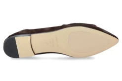 Damen Pomme D'Or Pomme d' Or Slipper GRACE CAMOSCIO CHOCOLATE