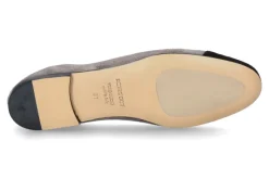 Damen Pomme D'Or Ballerina GIORGIA CAMOSCIO- schwarz/taupe